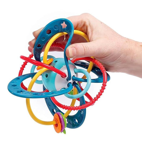 Baby Rattles- Silicone Pulling Toy