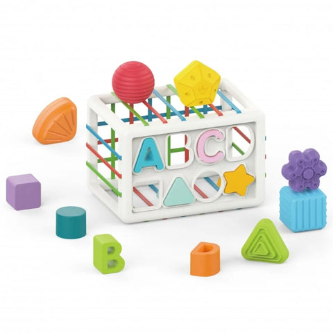 Baby Rattles- Silicone Pulling Toy