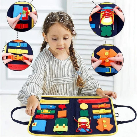 Baby Montessori Busy Board