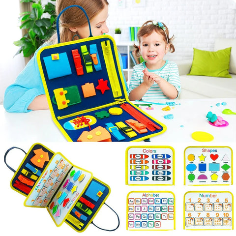 Baby Montessori Busy Board